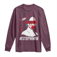 MMIW Awareness Long Sleeve Shirt Justice For Indigenous Woman Stop Stolen Sisters