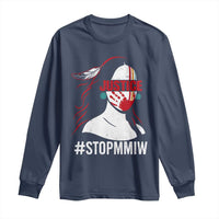 MMIW Awareness Long Sleeve Shirt Justice For Indigenous Woman Stop Stolen Sisters