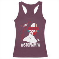 MMIW Awareness Racerback Tank Top Justice For Indigenous Woman Stop Stolen Sisters