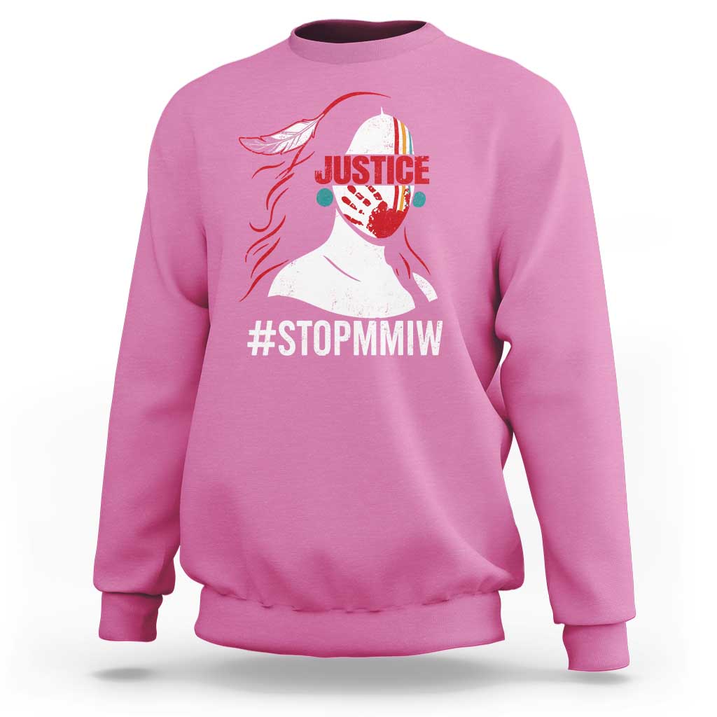 MMIW Awareness Sweatshirt Justice For Indigenous Woman Stop Stolen Sisters