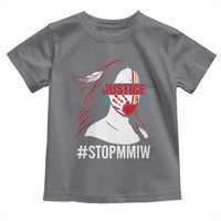 MMIW Awareness Toddler T Shirt Justice For Indigenous Woman Stop Stolen Sisters