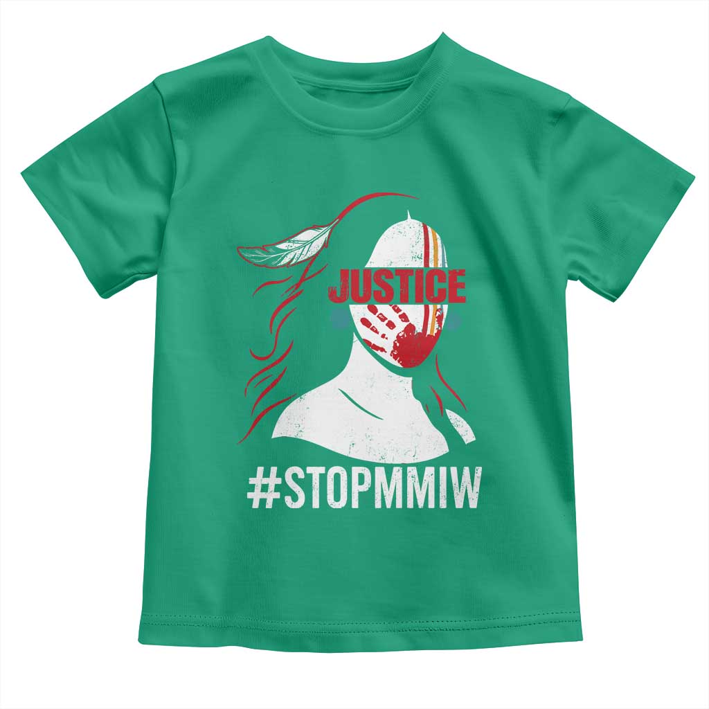 MMIW Awareness Toddler T Shirt Justice For Indigenous Woman Stop Stolen Sisters