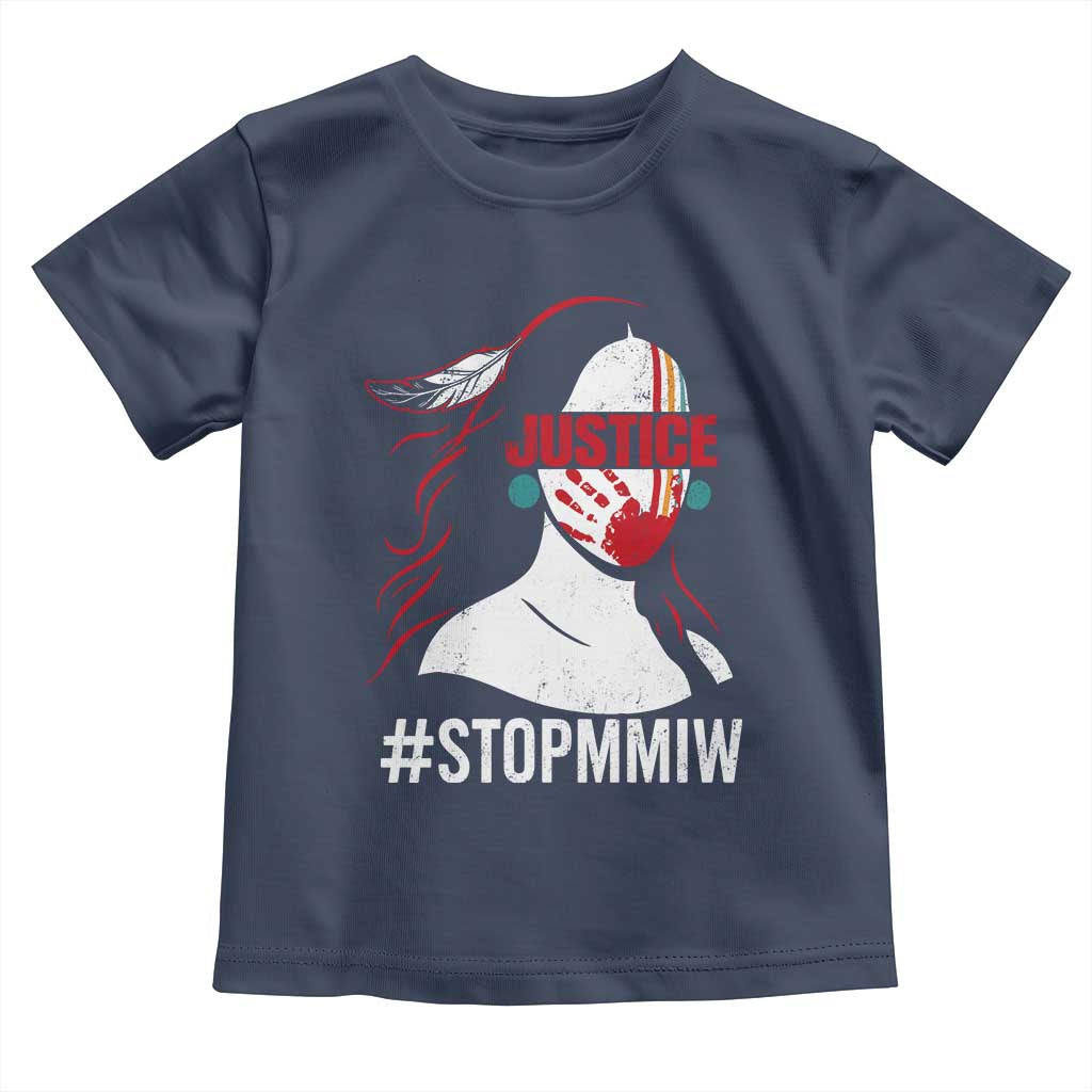 MMIW Awareness Toddler T Shirt Justice For Indigenous Woman Stop Stolen Sisters