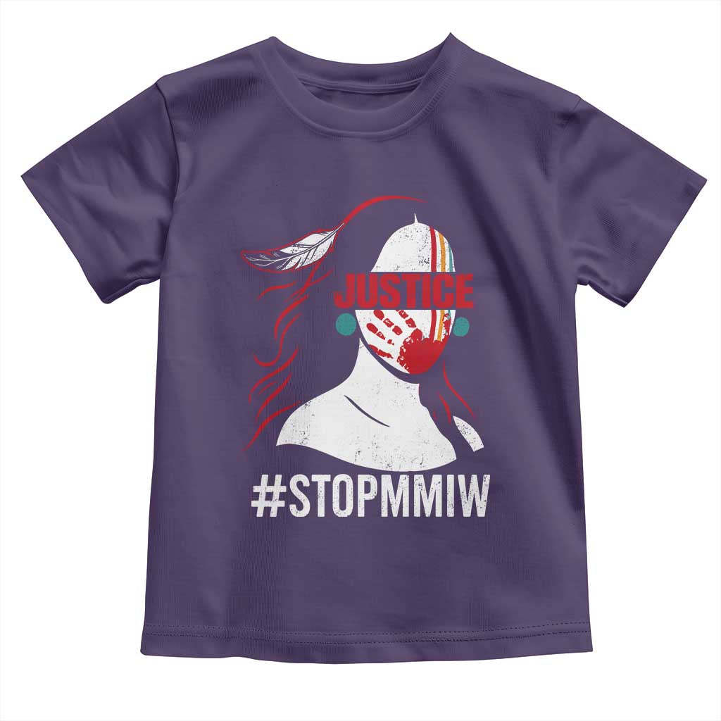 MMIW Awareness Toddler T Shirt Justice For Indigenous Woman Stop Stolen Sisters