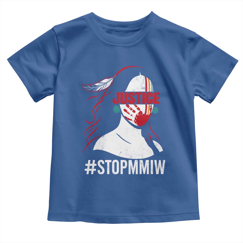 MMIW Awareness Toddler T Shirt Justice For Indigenous Woman Stop Stolen Sisters