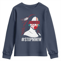 MMIW Awareness Youth Sweatshirt Justice For Indigenous Woman Stop Stolen Sisters