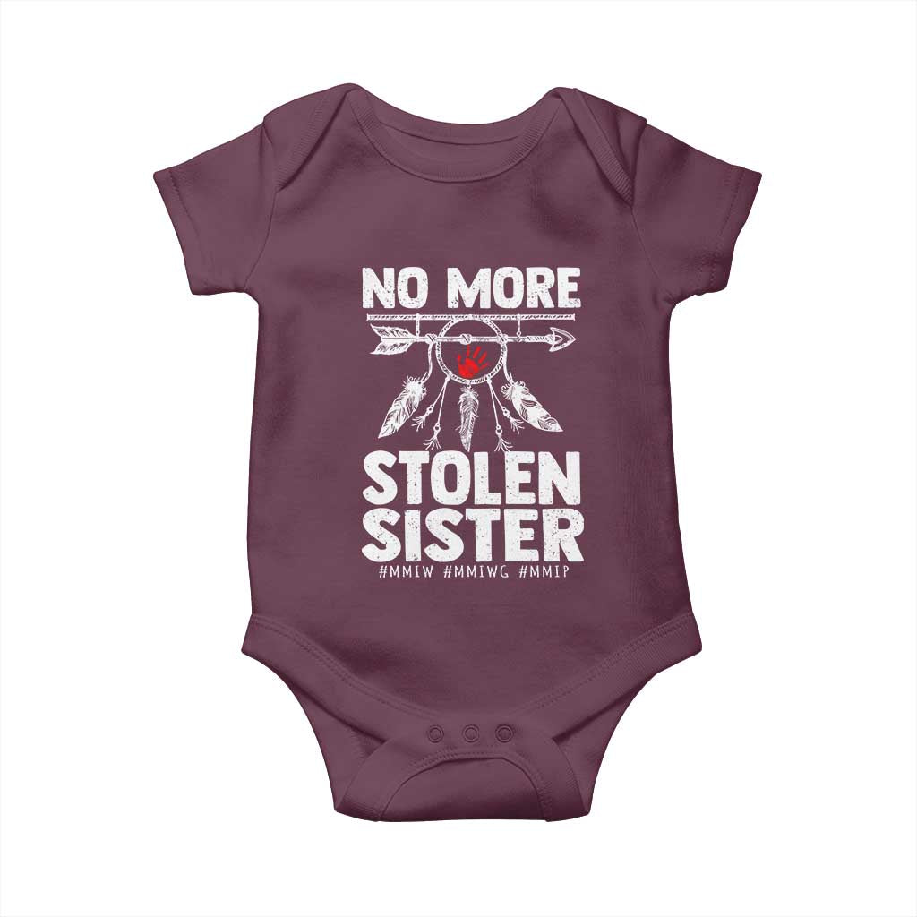 MMIW Baby Onesie No More Stolen Sisters Indigenous Woman - Wonder Print Shop