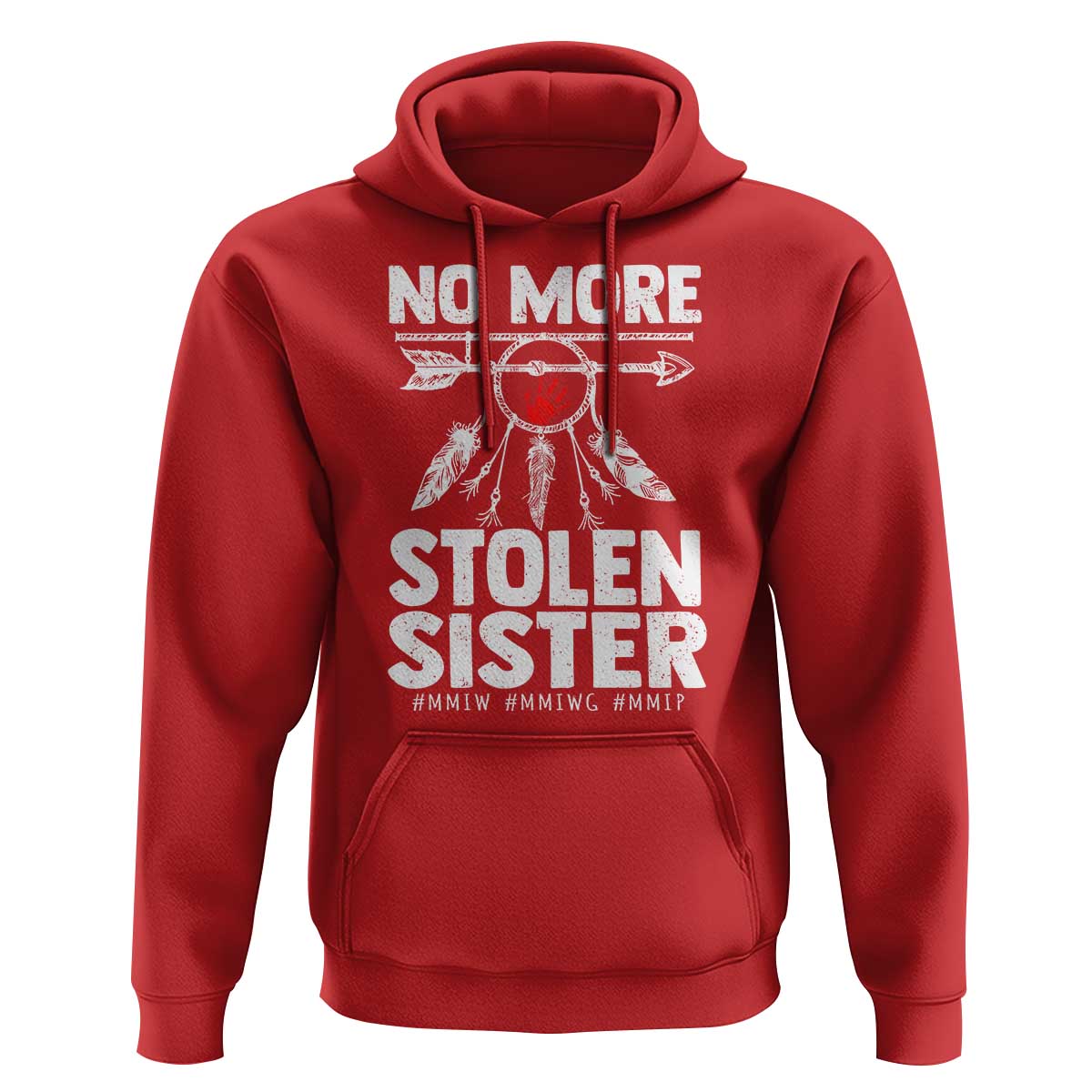 MMIW Hoodie No More Stolen Sisters Indigenous Woman - Wonder Print Shop