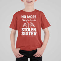 MMIW T Shirt For Kid No More Stolen Sisters Indigenous Woman - Wonder Print Shop