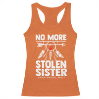 MMIW Racerback Tank Top No More Stolen Sisters Indigenous Woman - Wonder Print Shop