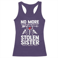 MMIW Racerback Tank Top No More Stolen Sisters Indigenous Woman - Wonder Print Shop