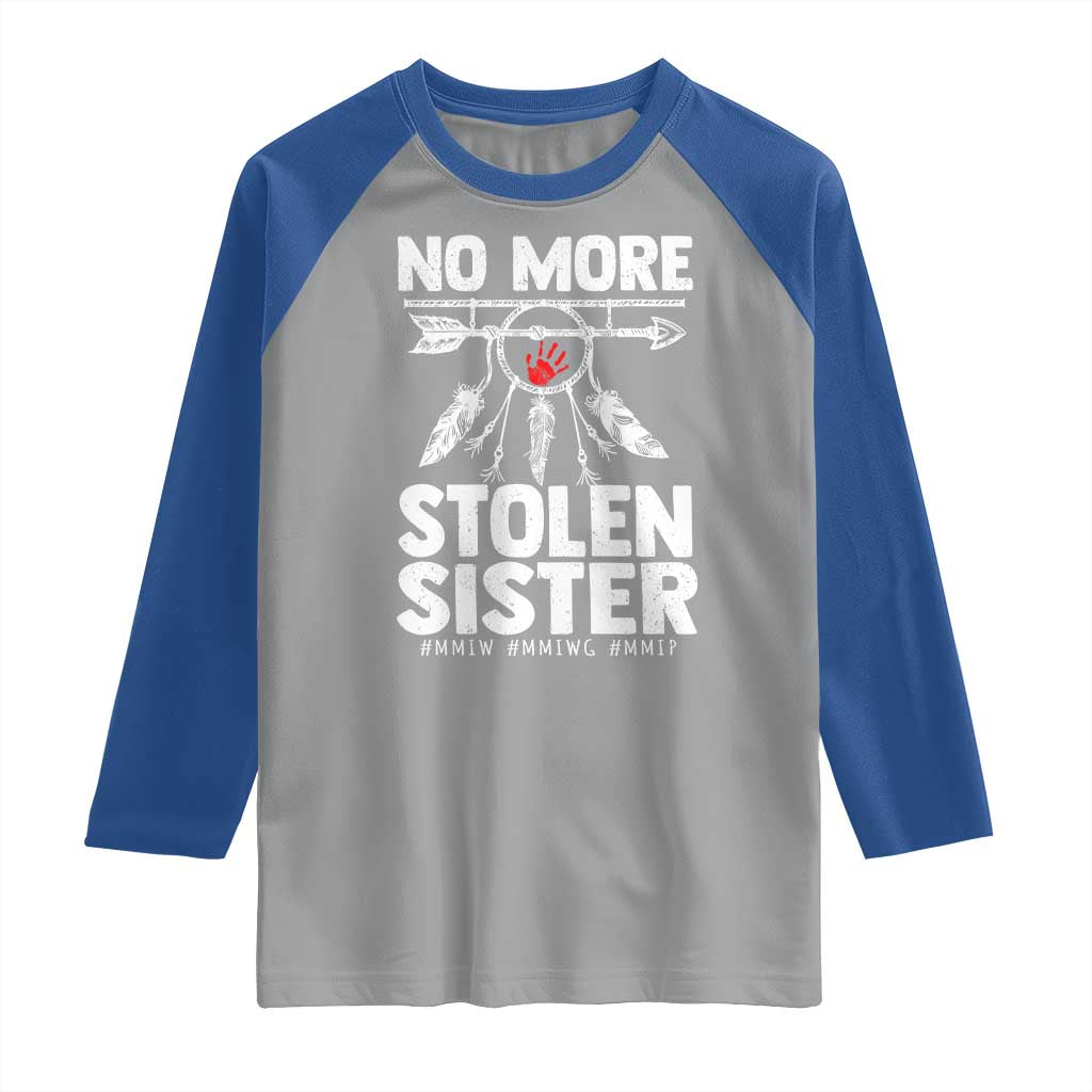MMIW Raglan Shirt No More Stolen Sisters Indigenous Woman - Wonder Print Shop