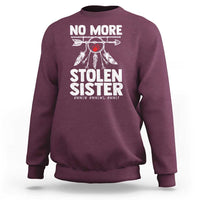 MMIW Sweatshirt No More Stolen Sisters Indigenous Woman - Wonder Print Shop