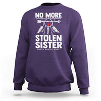 MMIW Sweatshirt No More Stolen Sisters Indigenous Woman - Wonder Print Shop