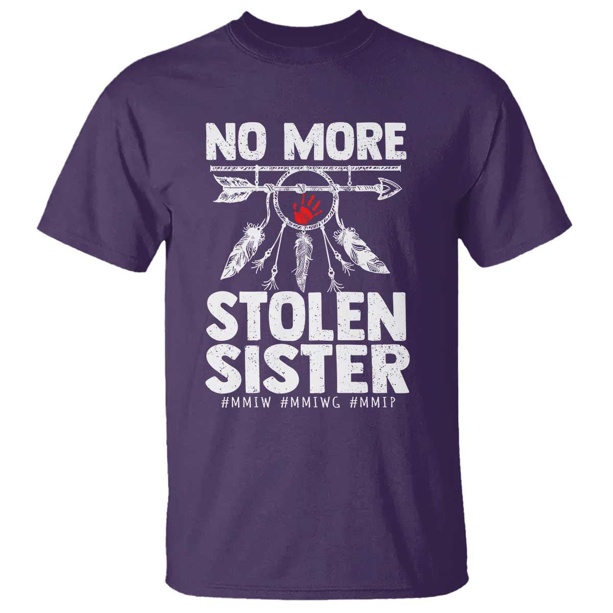 MMIW T Shirt No More Stolen Sisters Indigenous Woman - Wonder Print Shop