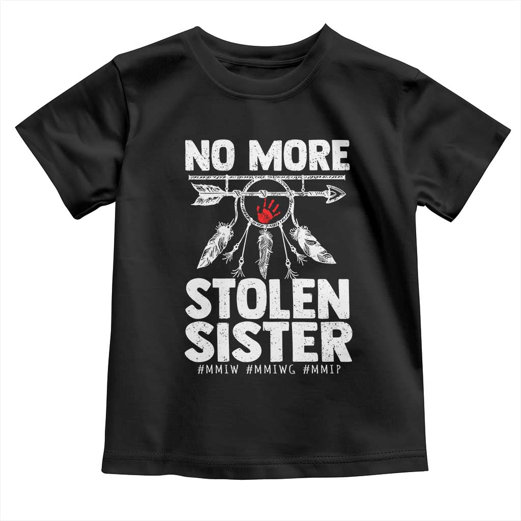 MMIW Toddler T Shirt No More Stolen Sisters Indigenous Woman - Wonder Print Shop