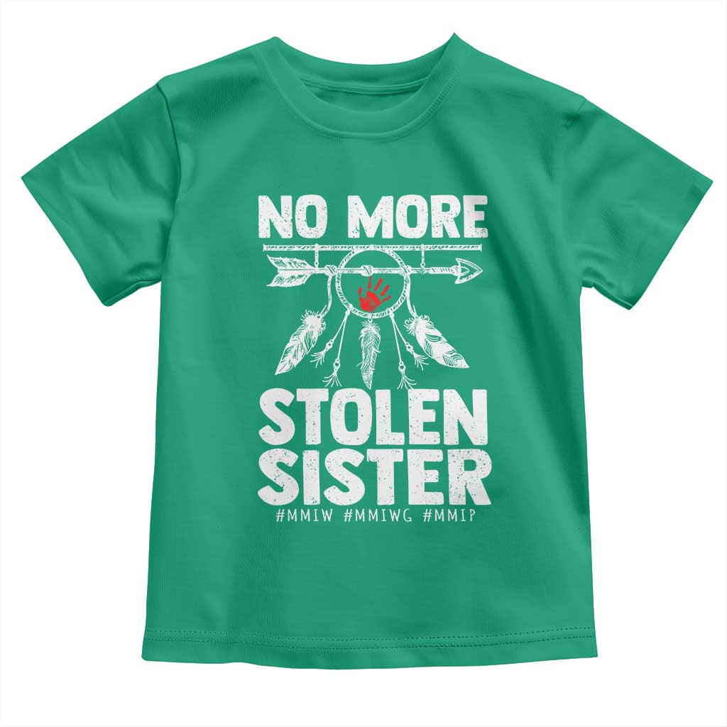 MMIW Toddler T Shirt No More Stolen Sisters Indigenous Woman - Wonder Print Shop
