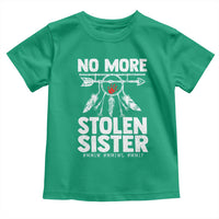 MMIW Toddler T Shirt No More Stolen Sisters Indigenous Woman - Wonder Print Shop