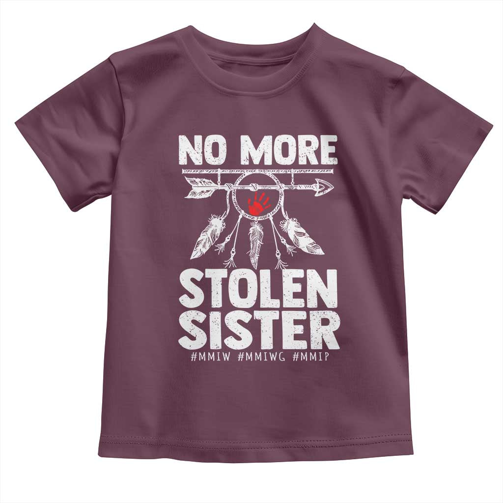 MMIW Toddler T Shirt No More Stolen Sisters Indigenous Woman - Wonder Print Shop
