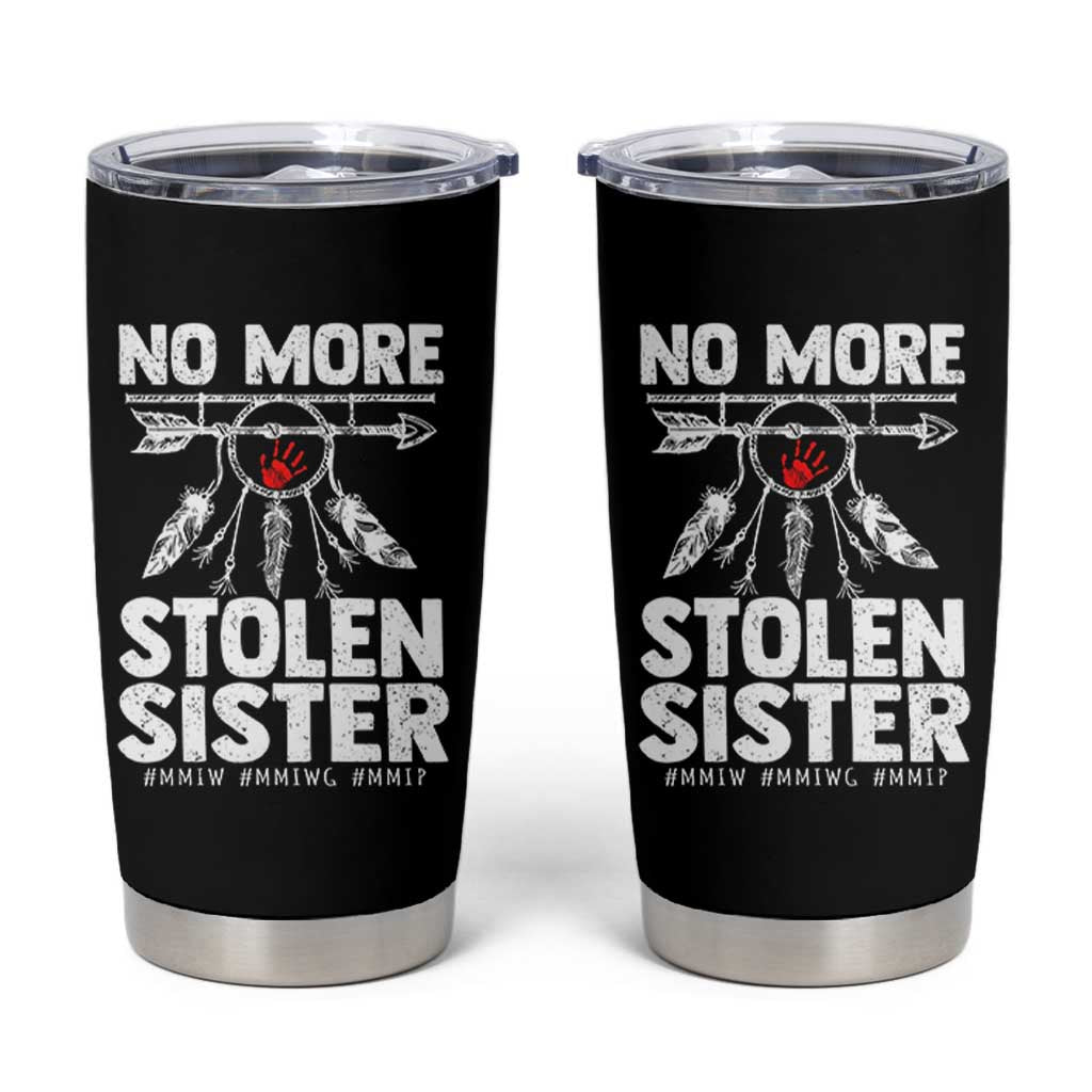 MMIW Tumbler Cup No More Stolen Sisters Indigenous Woman - Wonder Print Shop