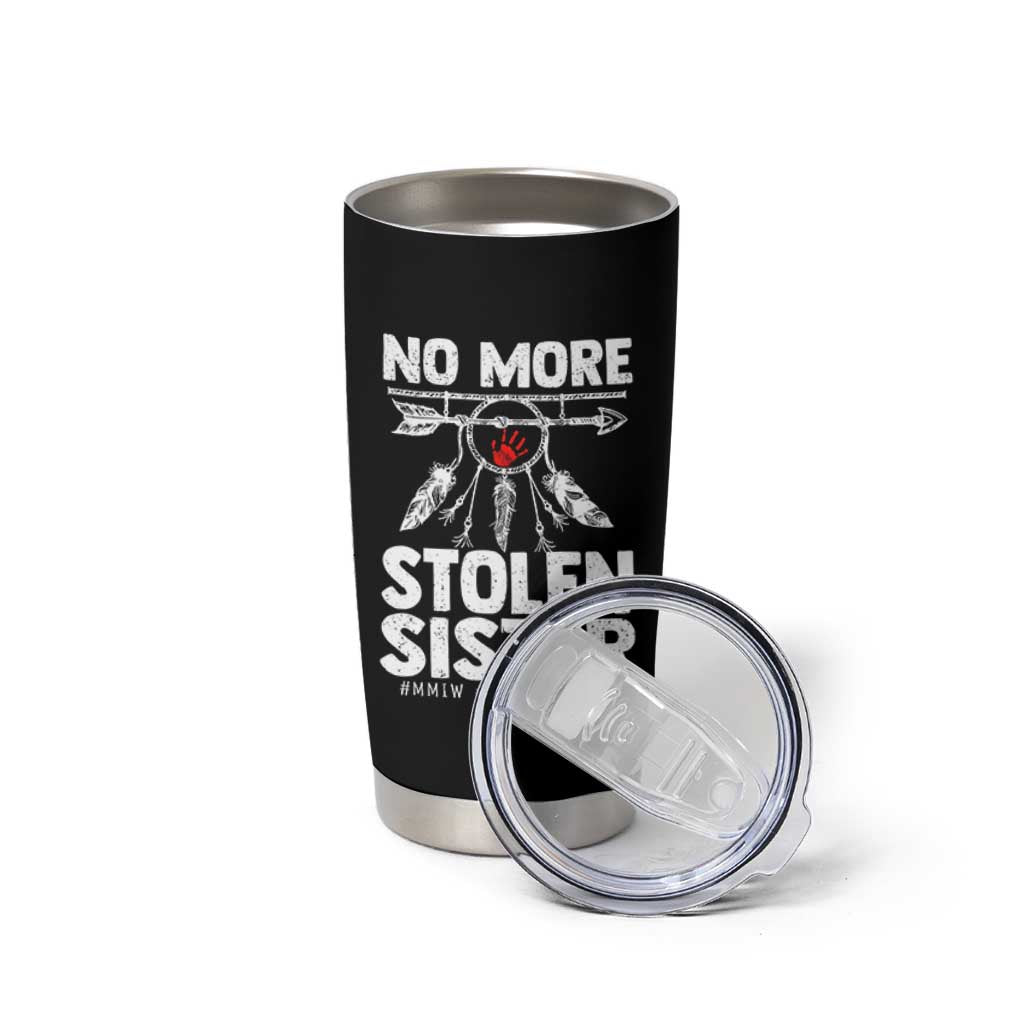 MMIW Tumbler Cup No More Stolen Sisters Indigenous Woman - Wonder Print Shop