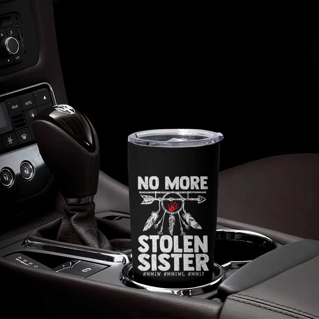 MMIW Tumbler Cup No More Stolen Sisters Indigenous Woman - Wonder Print Shop