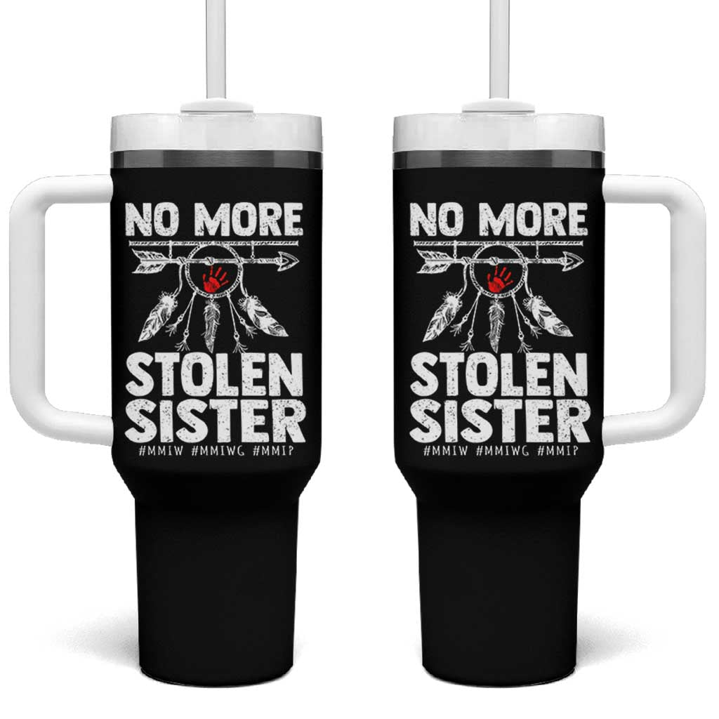 MMIW Tumbler With Handle No More Stolen Sisters Indigenous Woman - Wonder Print Shop