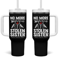 MMIW Tumbler With Handle No More Stolen Sisters Indigenous Woman - Wonder Print Shop