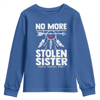 MMIW Youth Sweatshirt No More Stolen Sisters Indigenous Woman - Wonder Print Shop