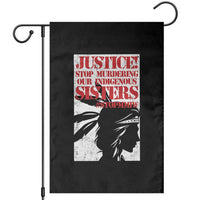 MMIW Awareness Garden Flag Justice Stop Murdering Our Indigenous Sisters