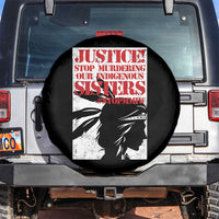 MMIW Awareness Spare Tire Cover Justice Stop Murdering Our Indigenous Sisters