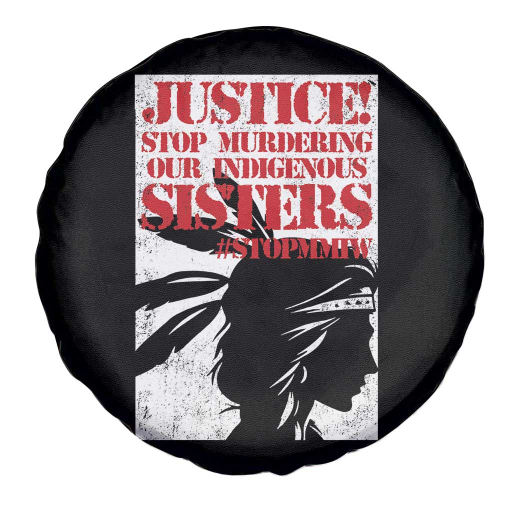 MMIW Awareness Spare Tire Cover Justice Stop Murdering Our Indigenous Sisters