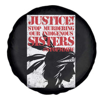 MMIW Awareness Spare Tire Cover Justice Stop Murdering Our Indigenous Sisters
