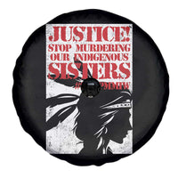 MMIW Awareness Spare Tire Cover Justice Stop Murdering Our Indigenous Sisters