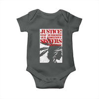 MMIW Awareness Baby Onesie Justice Stop Murdering Our Indigenous Sisters