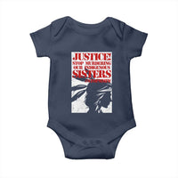 MMIW Awareness Baby Onesie Justice Stop Murdering Our Indigenous Sisters