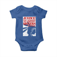 MMIW Awareness Baby Onesie Justice Stop Murdering Our Indigenous Sisters