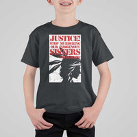 MMIW Awareness T Shirt For Kid Justice Stop Murdering Our Indigenous Sisters