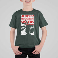 MMIW Awareness T Shirt For Kid Justice Stop Murdering Our Indigenous Sisters