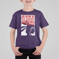 MMIW Awareness T Shirt For Kid Justice Stop Murdering Our Indigenous Sisters