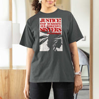 MMIW Awareness T Shirt For Women Justice Stop Murdering Our Indigenous Sisters