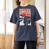 MMIW Awareness T Shirt For Women Justice Stop Murdering Our Indigenous Sisters