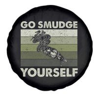 Go Smudge Yourself Spare Tire Cover Funny Sage Bundle Smudging Feather - Wonder Print Shop
