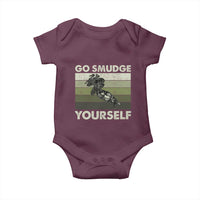 Go Smudge Yourself Baby Onesie Funny Sage Bundle Smudging Feather - Wonder Print Shop