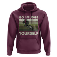 Go Smudge Yourself Hoodie Funny Sage Bundle Smudging Feather - Wonder Print Shop