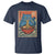 Anime Blue Cat Ramen T Shirt Vintage Japanese Art Funny Kawaii Demon Cat Tiger - Wonder Print Shop