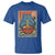 Anime Blue Cat Ramen T Shirt Vintage Japanese Art Funny Kawaii Demon Cat Tiger - Wonder Print Shop