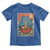 Anime Blue Cat Ramen Toddler T Shirt Vintage Japanese Art Funny Kawaii Demon Cat Tiger - Wonder Print Shop