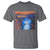 Blue Tiger Scream T Shirt Cute Animal Anime Demon Aesthetic Painting - Wonder Print Shop