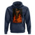 Funny Halloween Witch Hoodie Witch Lighting Cigarette With Flames Occult Unholy - Wonder Print Shop